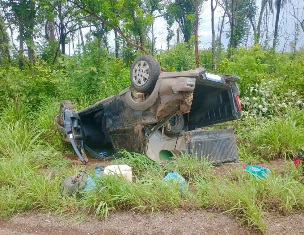 Acidente deixa duas crianças e um adolescente feridos na TO-040