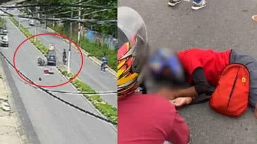 VÍDEOS: Motorista faz manobra irregular e bate motociclista em retorno proibido