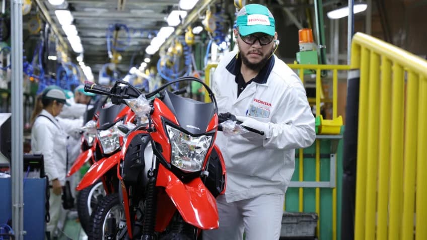 Produção de motos e bicicletas deve bater recorde no Polo Industrial de Manaus em 2024