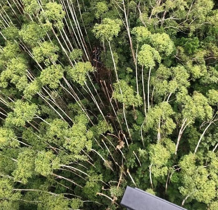 Helicóptero desaparecido em SP é encontrado em região de mata, diz PM