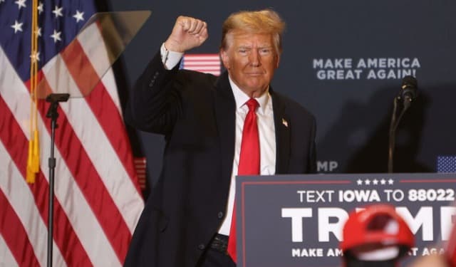 Trump vence com mais de 50% de votos as primárias de Iowa
