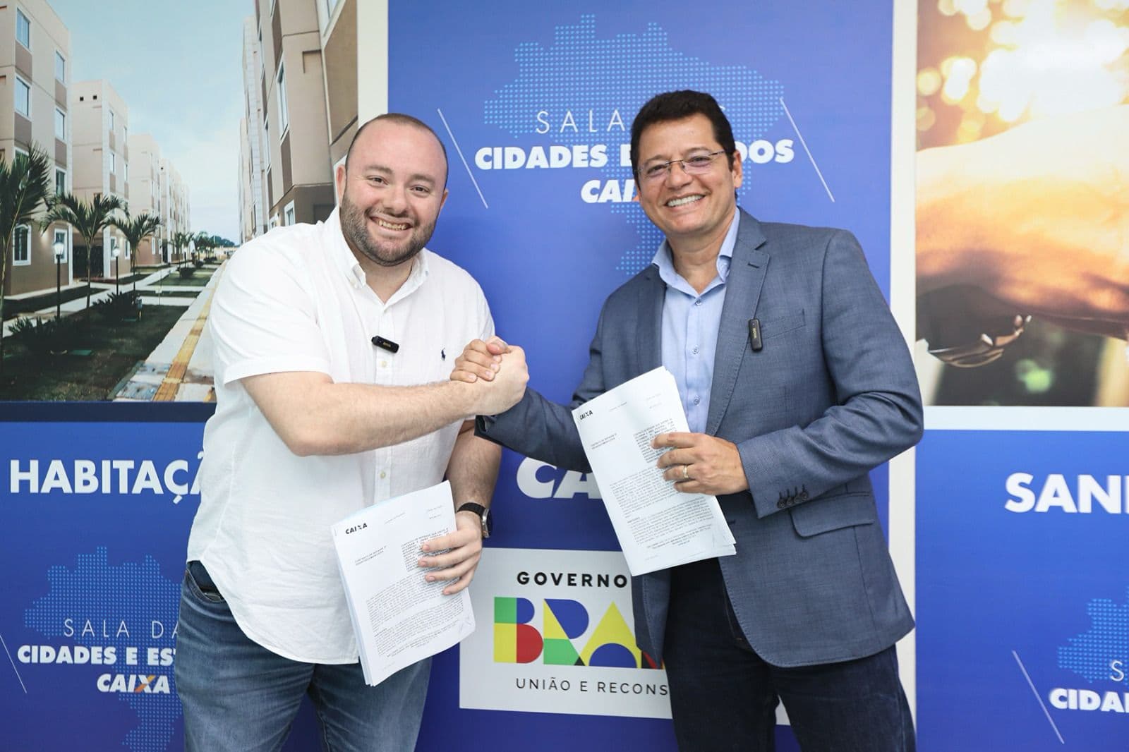 UGPE assina contratos com a CEF para investimentos na pavimentação de vias em Manaus