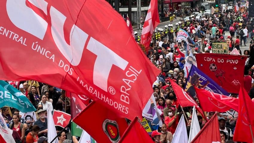 CUT convoca sindicatos para atos do ‘8 de Janeiro’