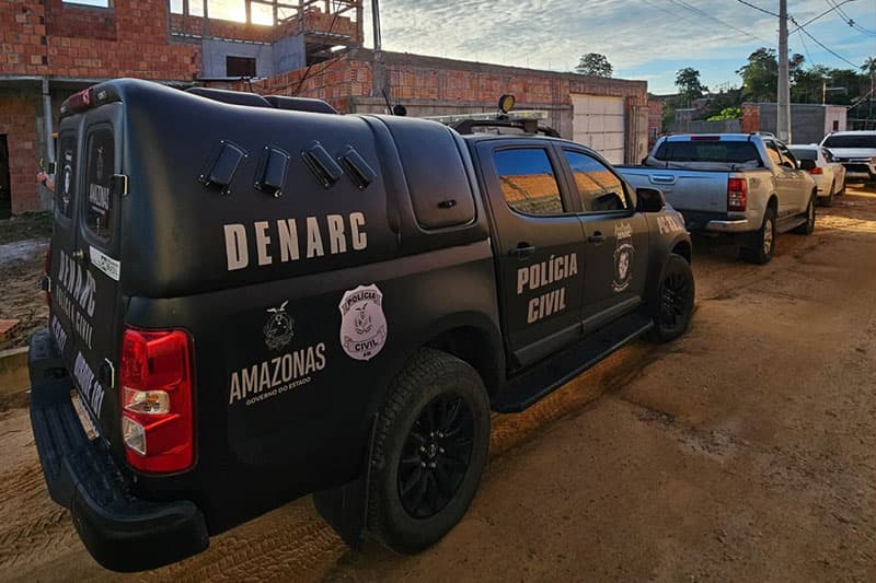 Casal procurado pela Polícia Civil do Amapá é preso em Manaus