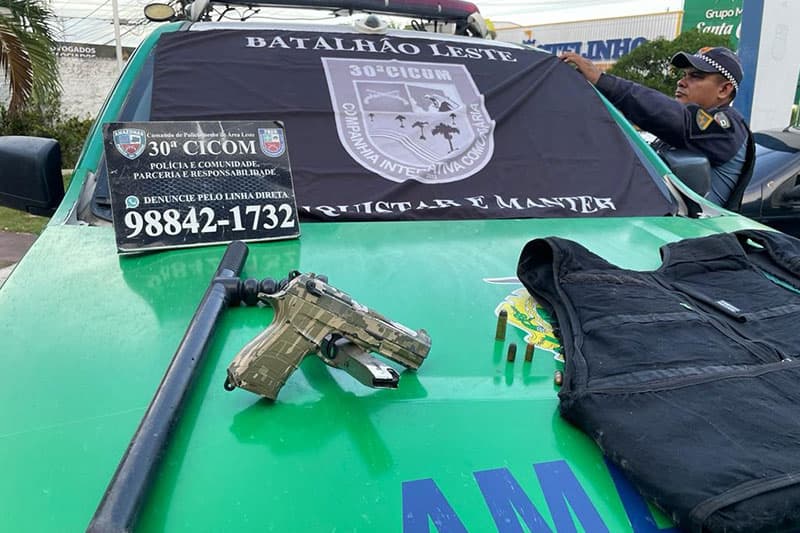 Membro do PCC morre em confronto com policiais na zona Leste de Manaus