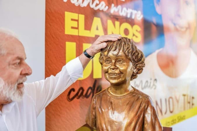 Lula se emociona ao inaugurar creche no RJ; “leva o nome do meu neto”