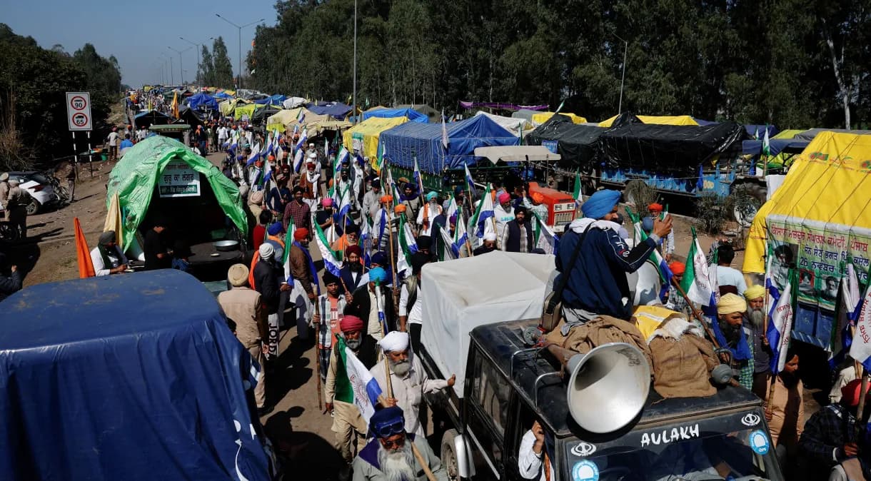 Plataforma ‘X’ retira do ar contas supostamente ligadas a agricultores em protesto na Índia