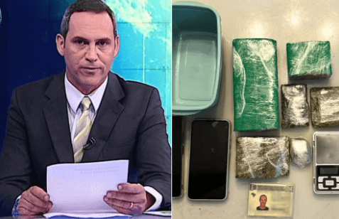 Ex-apresentador de telejornal é preso em flagrante por tráfico de drogas em SP