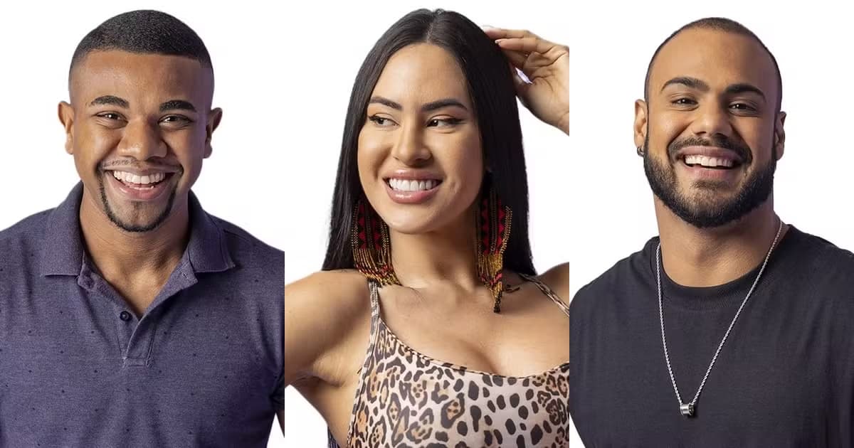 BBB 24: Davi, Isabelle e Marcus Vinícius formam o novo paredão