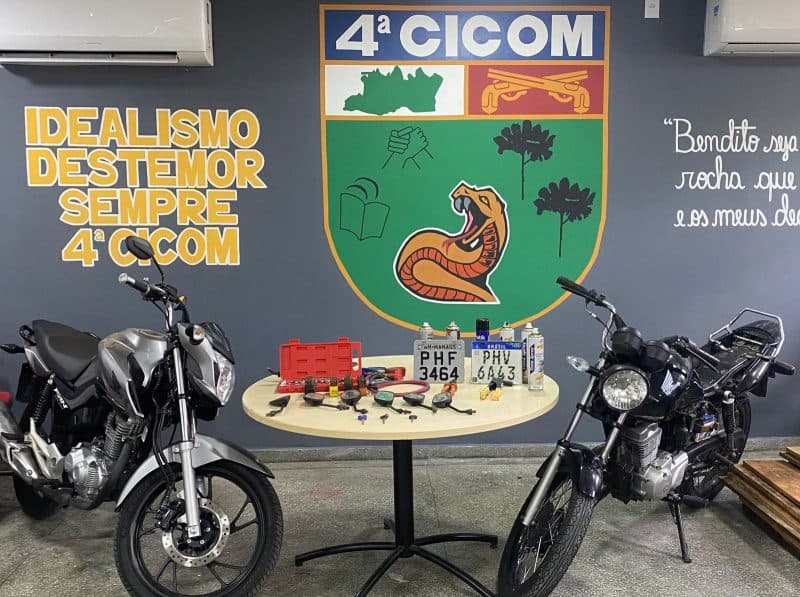 Homem é preso por ‘desmanche’ de motocicletas oriundas de roubo e furto