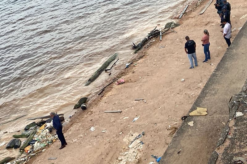 Tronco humano é encontrado na orla da Feira Manaus Moderna