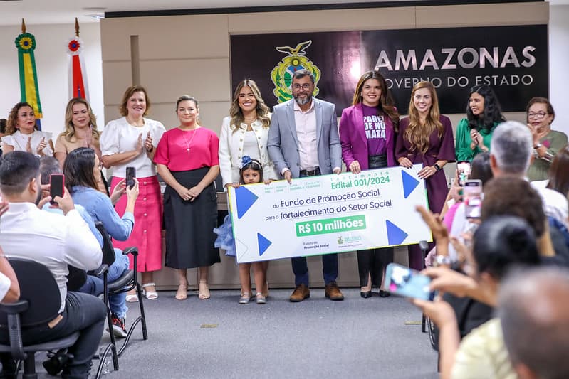 Governador do Amazonas lança edital de chamamento público do Fundo de Promoção Social