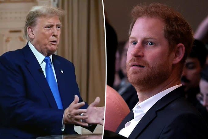 Trump diz que príncipe Harry mentiu e sugere deportação dos EUA: “Medidas adequadas”