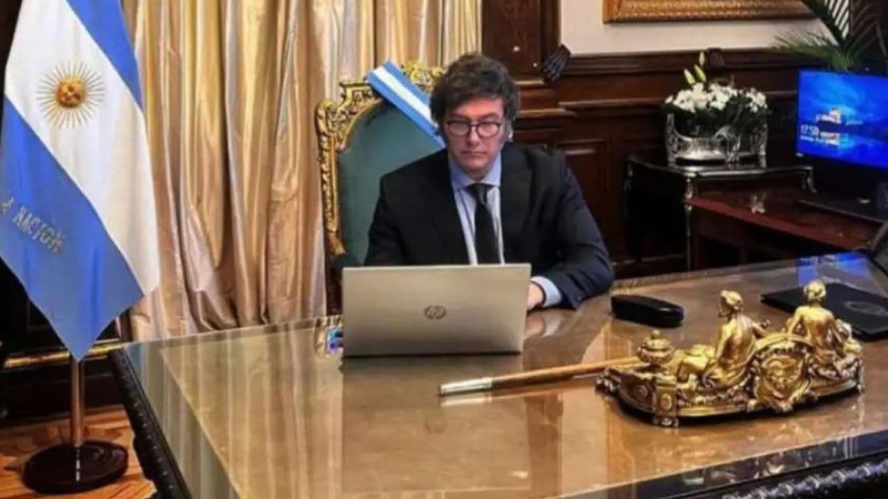 Argentina prepara forte operação para discurso de Milei