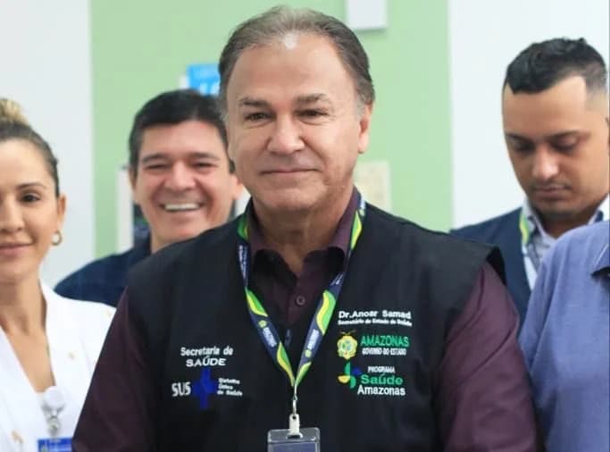 Anoar Samad pede exoneração da Secretaria de Saúde (SES-AM) nesta terça-feira (19)