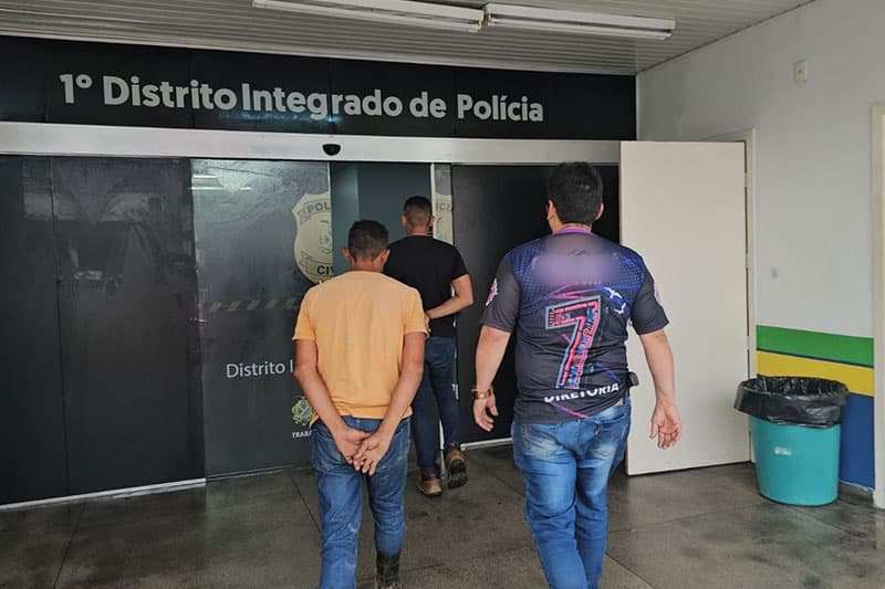 Trio que subtraía peças pré-moldadas, avaliadas em R$ 1 milhão, é preso em Manaus