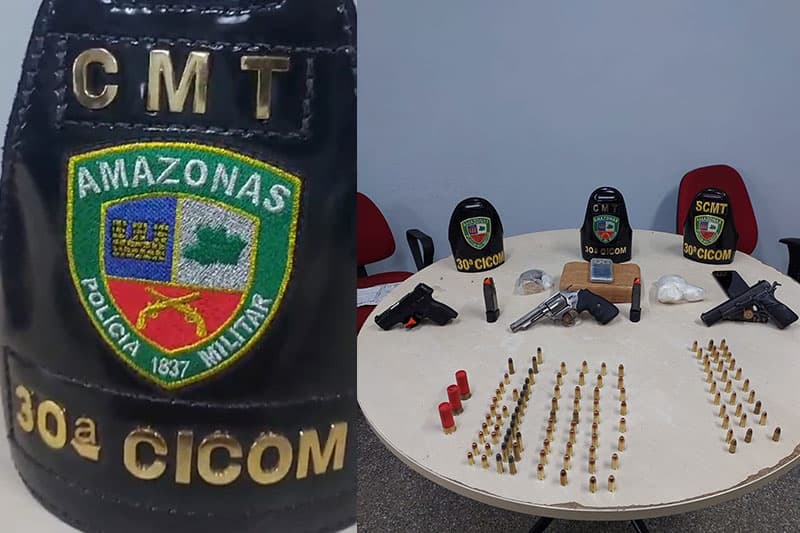 Ação policial frustra roubos cometido por quinteto na zona Leste de Manaus