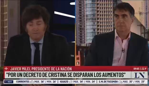 VÍDEO: Milei demite secretário por plano de aumentar salários