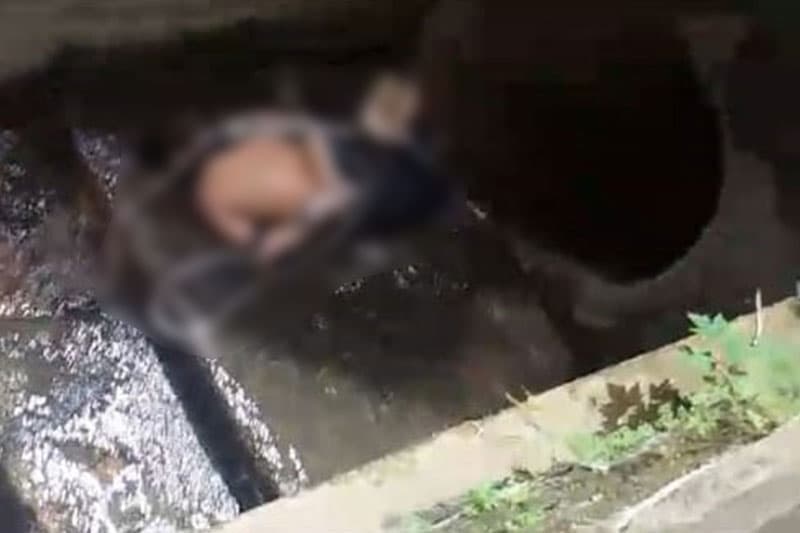 Corpo é encontrado amarrado em esgoto na zona Centro-Sul de Manaus