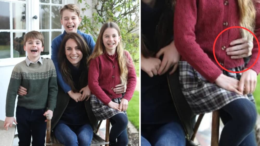 Kate Middleton assume autoria de edição em foto com filhos e pede desculpas por “qualquer confusão”