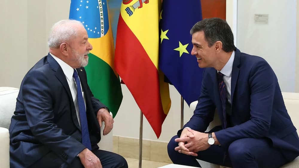 Lula se reúne Pedro Sánchez, presidente da Espanha, nesta quarta-feira (6/3)