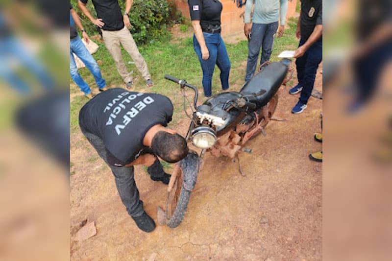 Operação policial apreende quatro motocicletas roubadas em Presidente Figueiredo