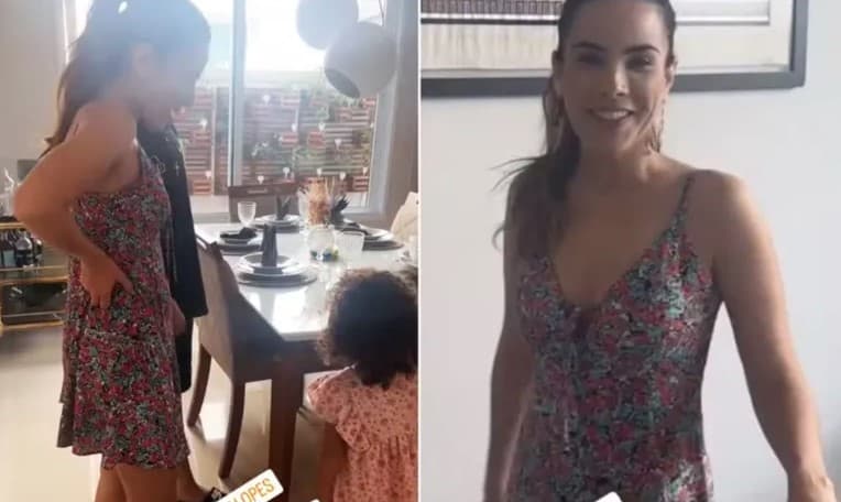 Depois de desmentir fake news, Wanessa passa Páscoa com família