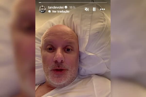 Tande, campeão mundial de vôlei pelo Brasil, sofre infarto: “98% da veia entupida”