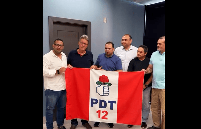 VÍDEO: PDT anuncia apoio a Roberto Cidade na eleição municipal