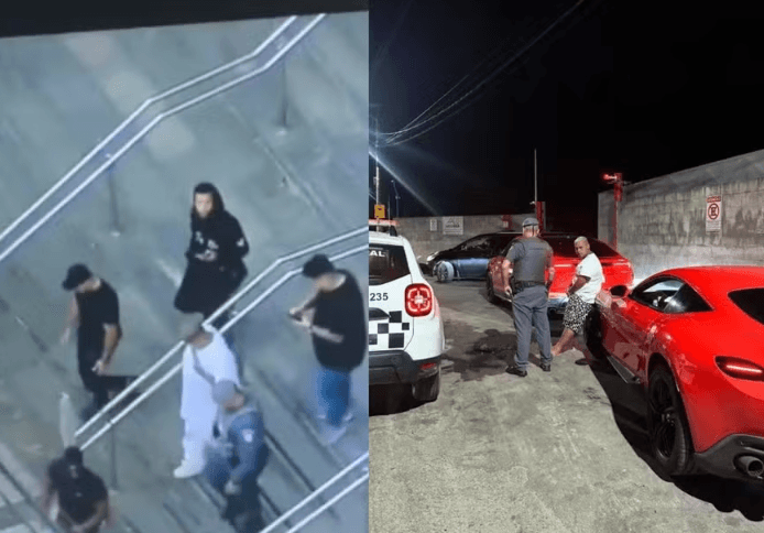 MC Ryan é levado para a sede da Polícia Federal em SP