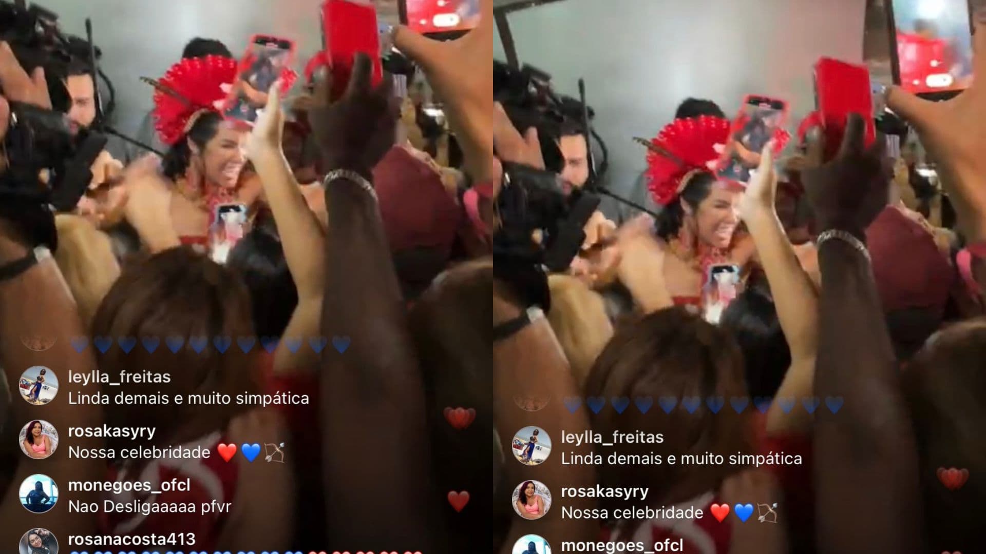 VÍDEOS: Após BBB24, Isabelle Nogueira desembarca em Manaus com grande celebração