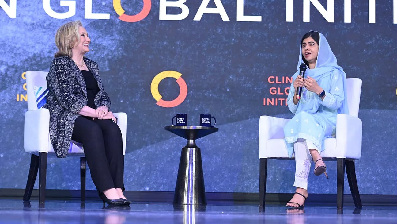 Malala, Nobel da Paz, é criticada por parceria com Hillary Clinton: “golpe a sua credibilidade”