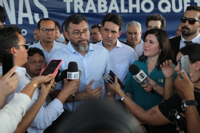 Governador destaca logística do eixo Manta-Manaus na criação de nova rota comercial entre Amazonas e Pacífico