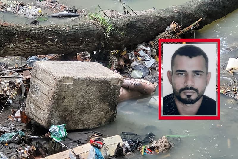 Homem que estava desaparecido é encontrado morto em igarapé de Manaus