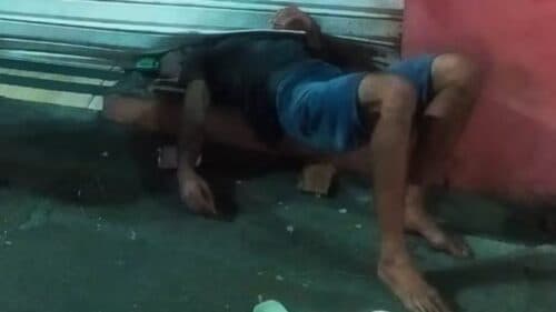 Fora de forma? Ladrão tenta invadir pastelaria, mas fica ‘entalado’ na porta, no interior de SP