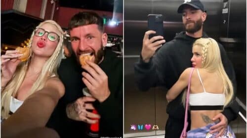 Com dois meses de namoro, Karoline Lima planeja morar com Léo Pereira