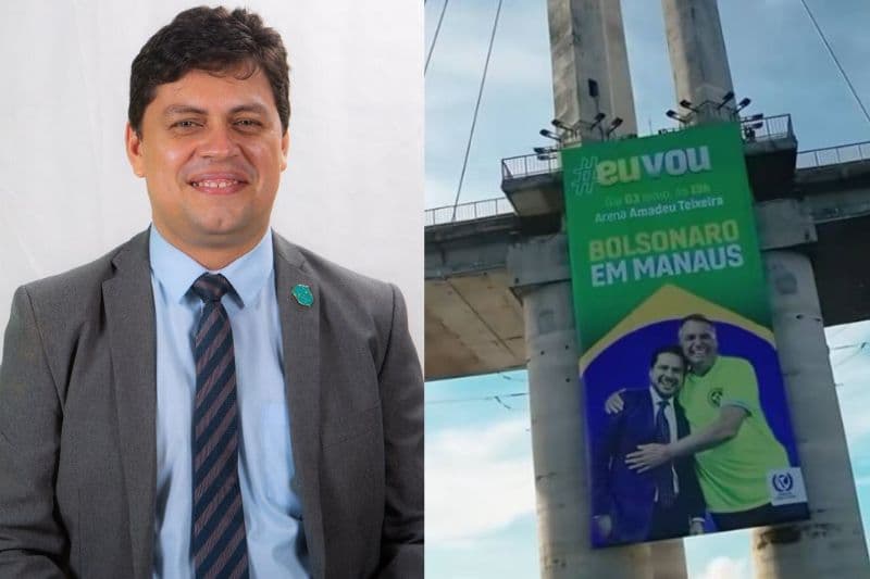Pré-candidato Marcelo Amil e Psol acionarão Justiça Eleitoral contra propaganda de evento com Bolsonaro
