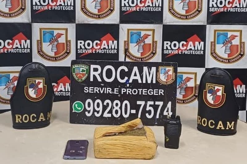 Três homens são presos durante ações policiais na zona Leste de Manaus