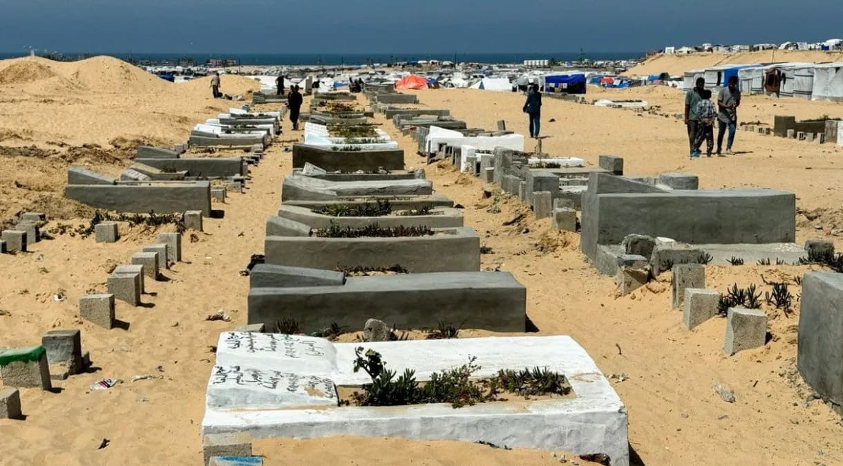 Em Gaza, cristãos são enterrados em cemitérios muçulmanos