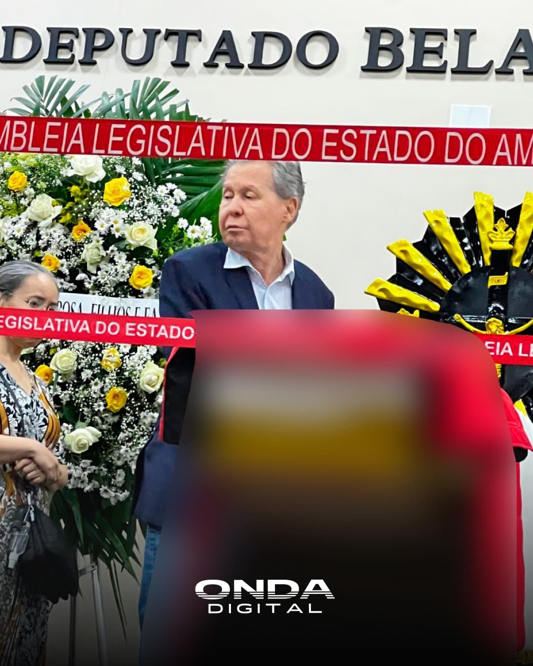 Arthur Virgílio dá adeus ao seu filho, Arthur Bisneto, em velório realizado na ALEAM