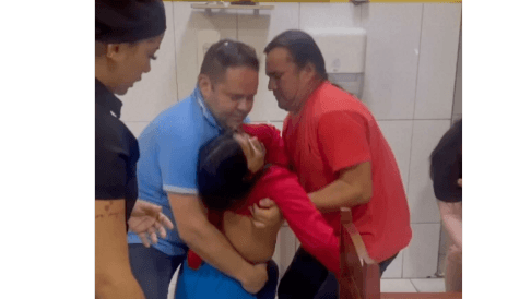 Jovem engasgada é salva por Coronel dos Bombeiros em restaurante de Manaus