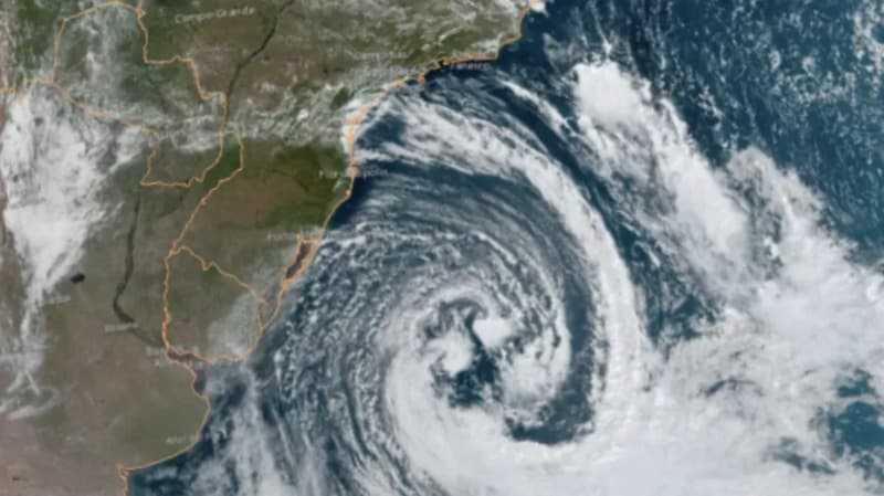 Ciclone extratropical pode trazer chuvas e ventos fortes para o Rio Grande do Sul nesta segunda-feira (27/05)