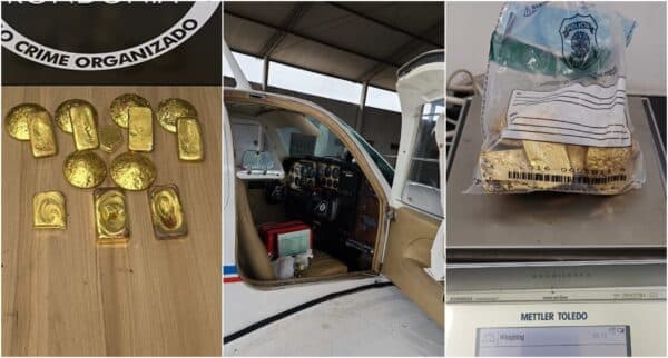 Dupla deixa interior do AM com ouro avaliado em R$ 1,5 milhão e é presa em Porto Velho