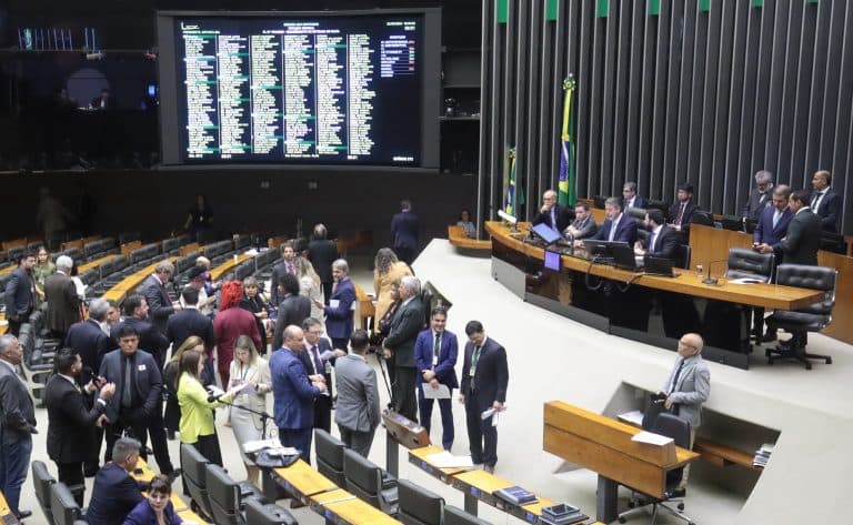 Sete de oito deputados federais do AM votam a favor do projeto que pune invasões de terras