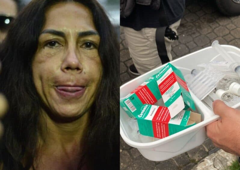 Em revista, “cilindros” de Ketamina são encontrados nas partes íntimas da mãe de Djidja Cardoso