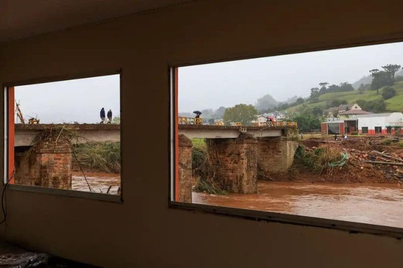 Rio Grande do Sul tem previsão de mais chuva forte neste domingo (12)