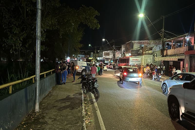 Homem é executado a tiros em avenida do bairro Compensa, em Manaus