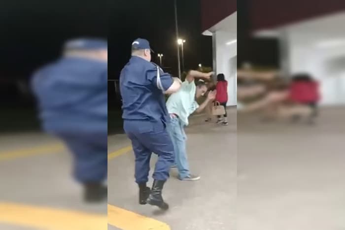 VÍDEO: Vigilante agride paciente em UPA com tapas e chutes, no DF