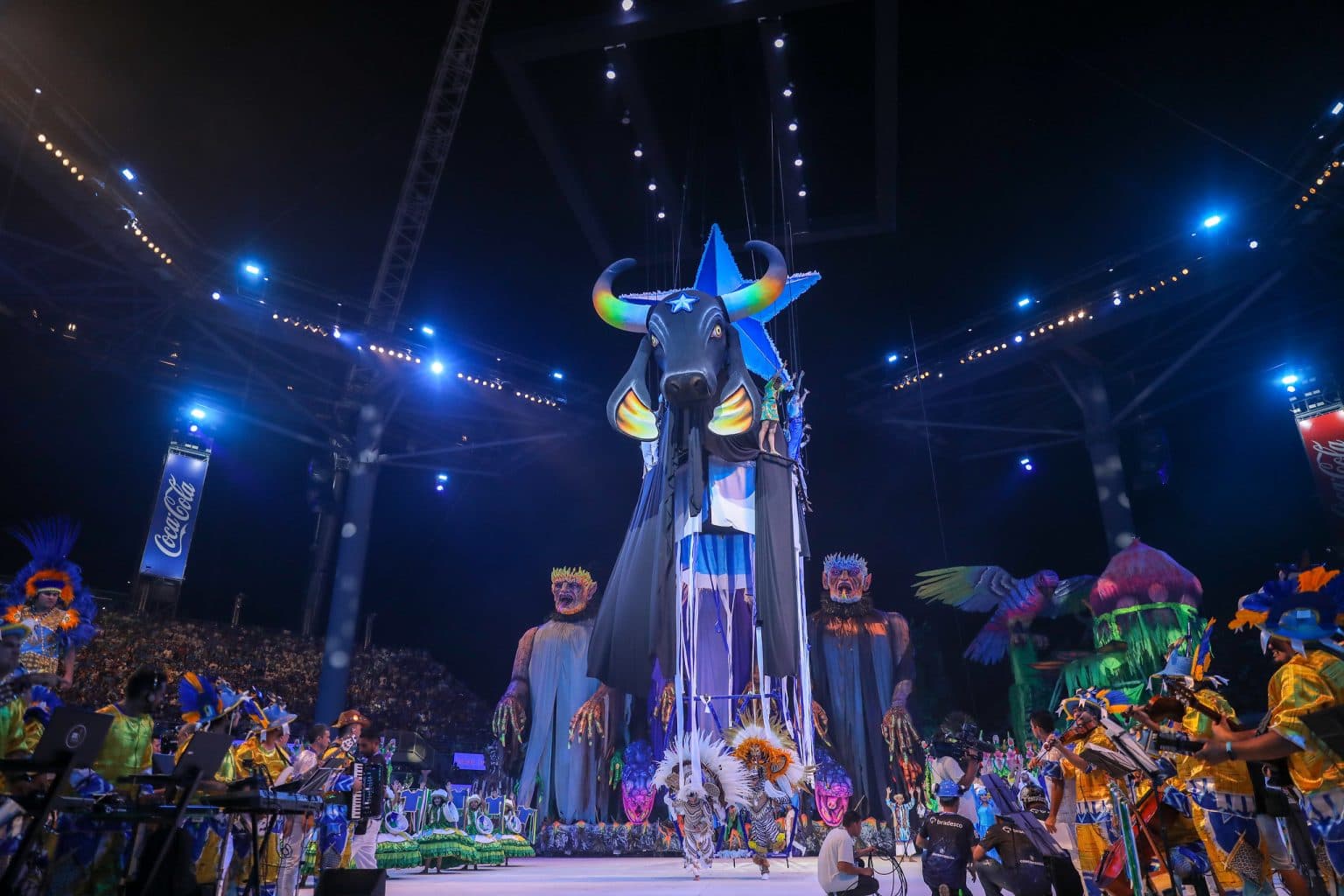 CBAM proíbe Caprichoso de usar guindaste no Festival de Parintins