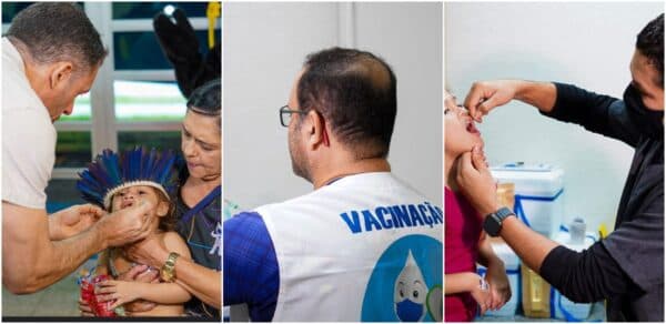Em ‘Dia D’ contra Poliomielite, mais de 12 mil crianças são vacinadas em Manaus